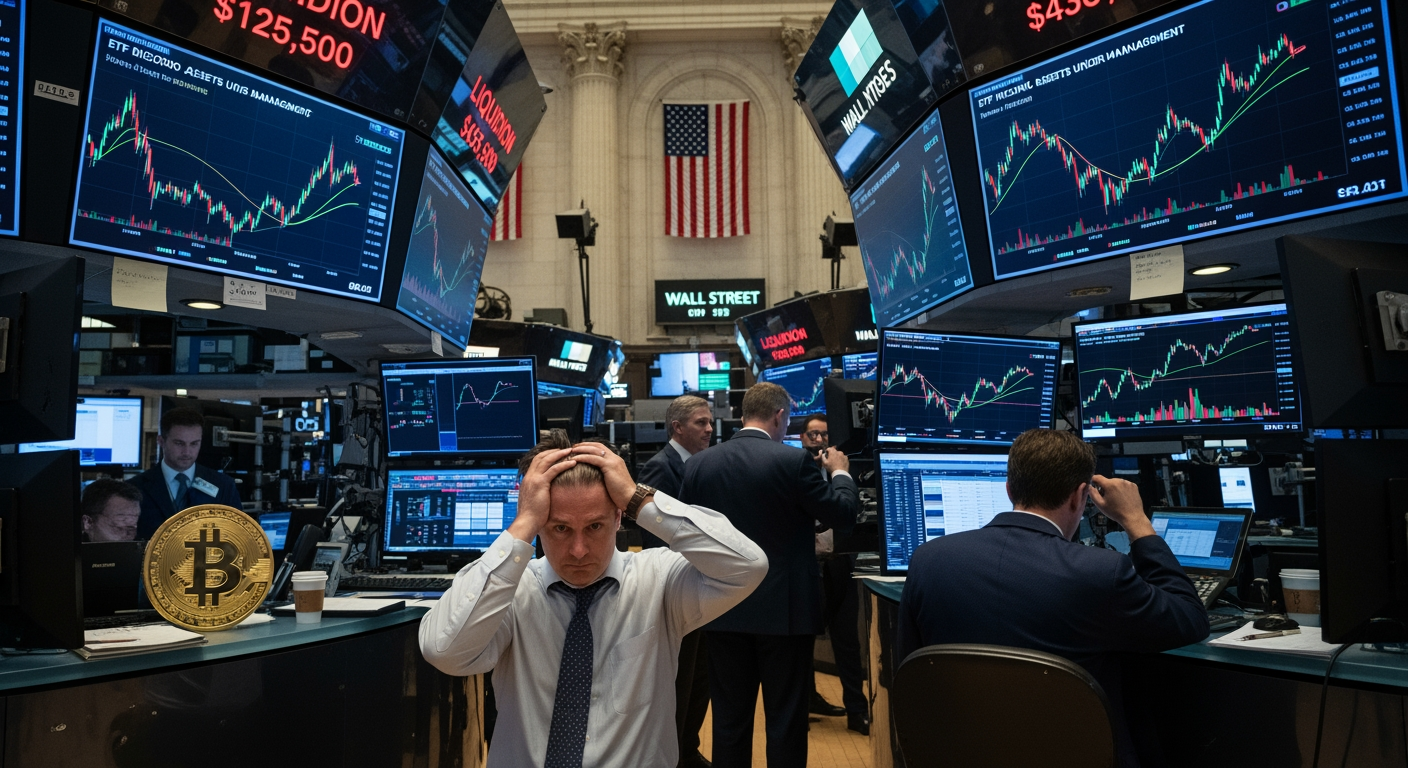 Les ETF Bitcoin explosent : afflux record et liquidations massives