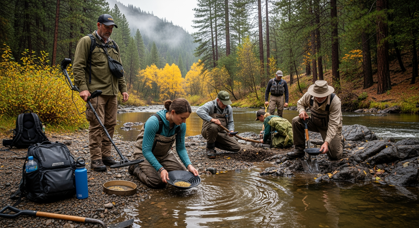Nouvelle ruée vers l’or en Californie face à l’envolée des cours