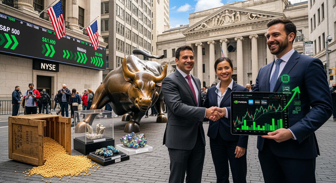 Records sur les marchés US et trêve commerciale États-Unis-Chine