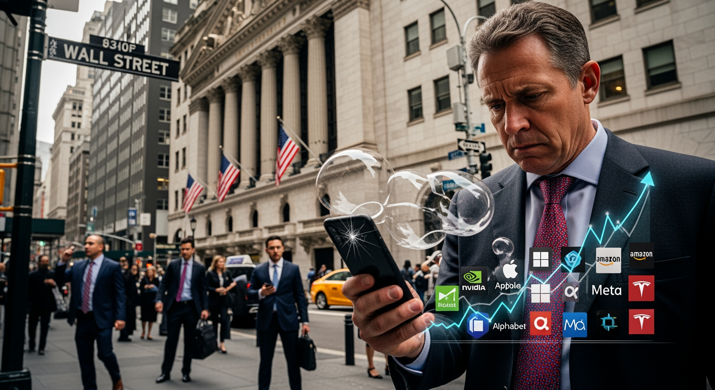 Wall Street sous tension : craintes de bulle sur la tech et l’IA